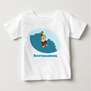 Bodyboarding Cartoon T - Shirt