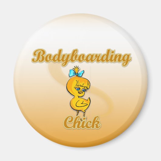 Bodyboarding Chick Magnet (Vorne)