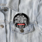 Bodybuiding Gym Motivation Button (Beispiel)