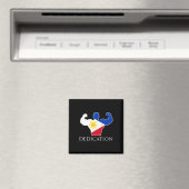 Bodybuilde der philippinischen Flagge Magnet (In Situ (Geschirrspüler))