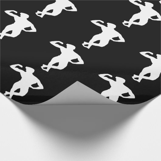 Bodybuilder 3 geschenkpapier (Ecke)