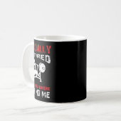 Bodybuilder Altersvorsorge Geschenk Ermüdete Bodyb Kaffeetasse (Vorderseite Links)