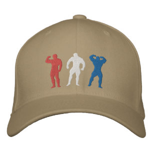 Bodybuilder bestickte Mütze Baseballkappe