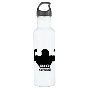 Bodybuilder Big Gun Bottle Trinkflasche