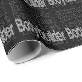 Bodybuilder Extraordinaire Geschenkpapier (Rolleneckpunkt)