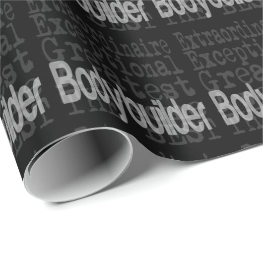 Bodybuilder Extraordinaire Geschenkpapier (Rolleneckpunkt)