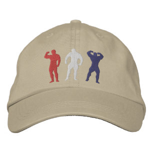 Bodybuilder Herren bestickte Mütze Baseballkappe