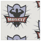 Bodybuilder-Muskel Stoff (Nahaufnahme)