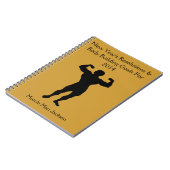 Bodybuilder Notebook Journal - Anpassbar Notizblock (Linke Seite)