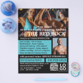 Bodybuilder, Personal Trainer, Gymnastikwerbung Flyer (Einzeln)