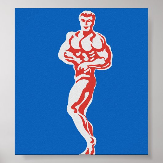Bodybuilder Poster (Vorne)