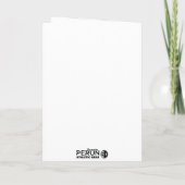 Bodybuilder Santa Funny Fitness Christmas Card Karte (Rückseite)