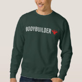 Bodybuilder Sweatshirt (Vorderseite)