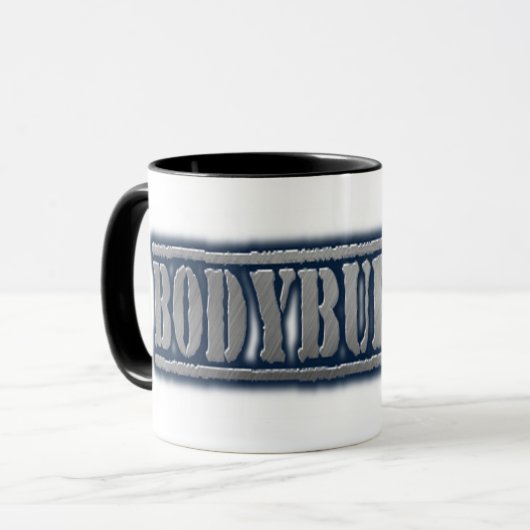Bodybuilder Tasse (Vorderseite Links)