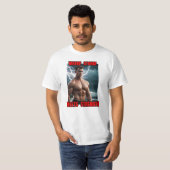 Bodybuilder und Sturm T-Shirt (Vorne ganz)