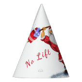 Bodybuilder Weihnachts-Funny Paper Party Hat Partyhütchen (Links)