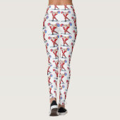 Bodybuilder Weihnachtsgeschenk Funny Leggings (Rückseite)