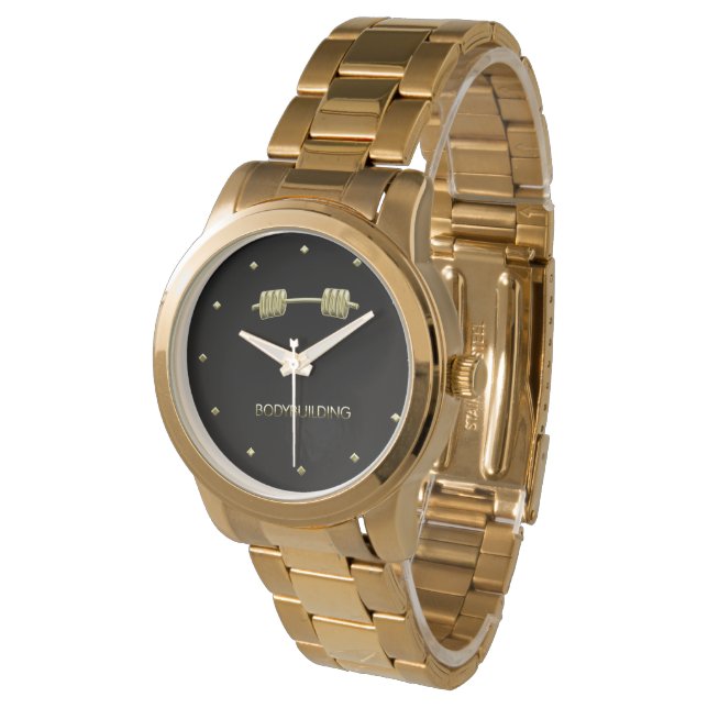 Bodybuilding Armbanduhr (Schrägansicht)