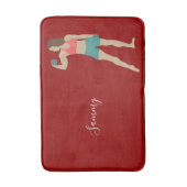 Bodybuilding Badematte (Vorderseite Vertikal)