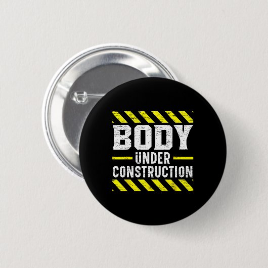 Bodybuilding Button (Vorne & Hinten)