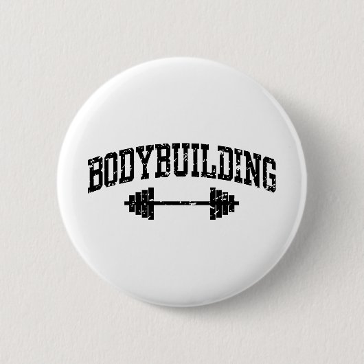 Bodybuilding Button (Vorderseite)
