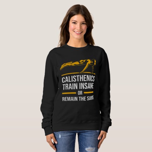 Bodybuilding Calisthenics: Sweatshirt (Vorne ganz)