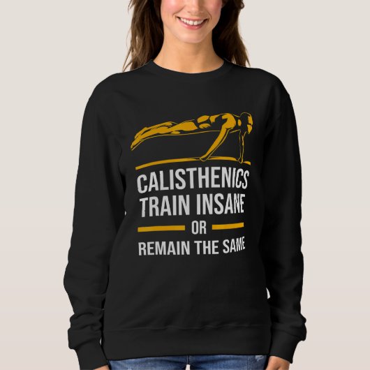 Bodybuilding Calisthenics: Sweatshirt (Vorderseite)