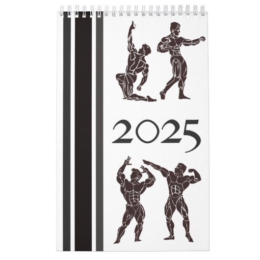 Bodybuilding der alten Schule Kalender (Titelbild)