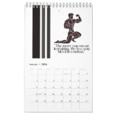 Bodybuilding der alten Schule Kalender (Jan 2026)
