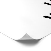 Bodybuilding der Ruhelosigkeit und der Hubgewichte Poster (Ecke)