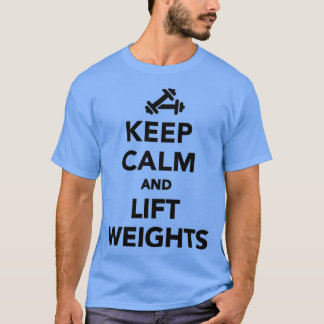 Bodybuilding der Ruhelosigkeit und der Hubgewichte T-Shirt