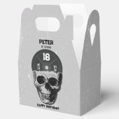 Bodybuilding des Schädeltrainings Geburtstag Geschenkschachtel (Geöffnet)