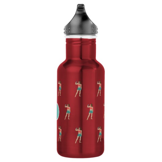 Bodybuilding Edelstahlflasche (Rechts)