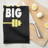 Bodybuilding - Essen Sie groß, Lift groß, werden S Küchentuch (Viertel Falte)