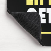 Bodybuilding - Essen Sie groß, Lift groß, werden S Mousepad (Ecke)