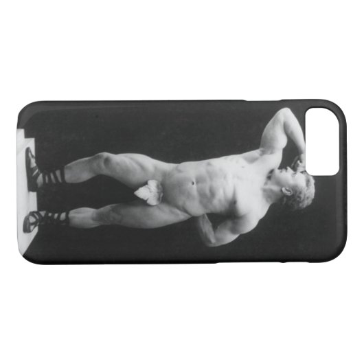 Bodybuilding - Eugen Sandow Case-Mate iPhone Hülle (Rückseite (Horizontal))