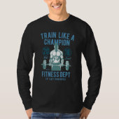 Bodybuilding Festigkeitssportrestauto wie eine Stu T-Shirt (Vorderseite)