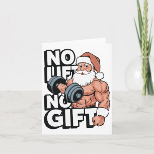 Bodybuilding Fitness Gym Weihnachtsgeschenke für B Karte