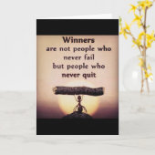 Bodybuilding Fitness Gym Workout Motivation Karte (Gelbe Blume)