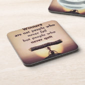 Bodybuilding Fitness Gym Workout Motivation Untersetzer (Linke Seite)