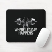 Bodybuilding-Fitness-Workout-Gy Mousepad (Mit Mouse)