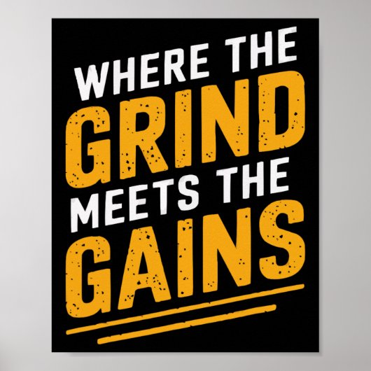 Bodybuilding-Fitness-Workout-Gy Poster (Vorne)