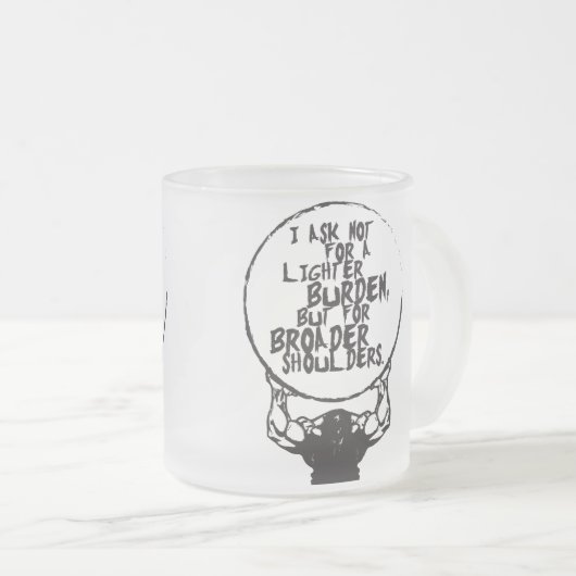 Bodybuilding Fitness Workout Gym Motivation Mattglastasse (VorderseiteRechts)