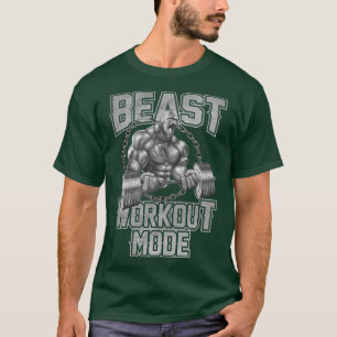 Bodybuilding für die Motivation der Gorilla Beast T-Shirt