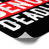 Bodybuilding für die Sitzbänke Poster (Ecke)