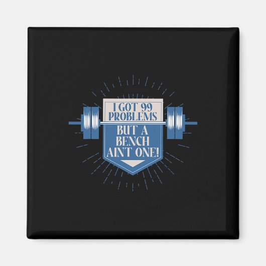 Bodybuilding für Männer Magnet (Vorne)