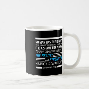 Bodybuilding für physische Fitness Kaffeetasse