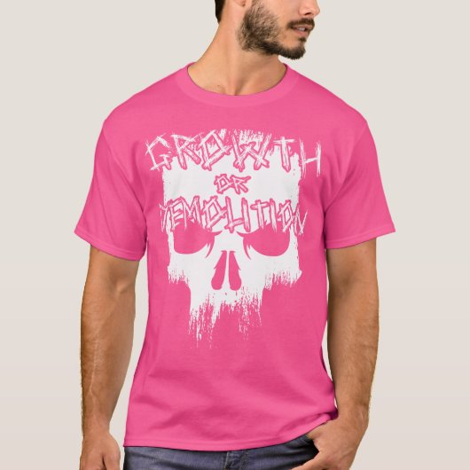 Bodybuilding für starkes Outfit-Wachstum oder Abri T-Shirt (Vorderseite)