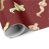 Bodybuilding Geschenkpapier (Rolleneckpunkt)