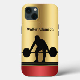 Bodybuilding Gewichtszunahme Silhouette Personalis Case-Mate iPhone Hülle